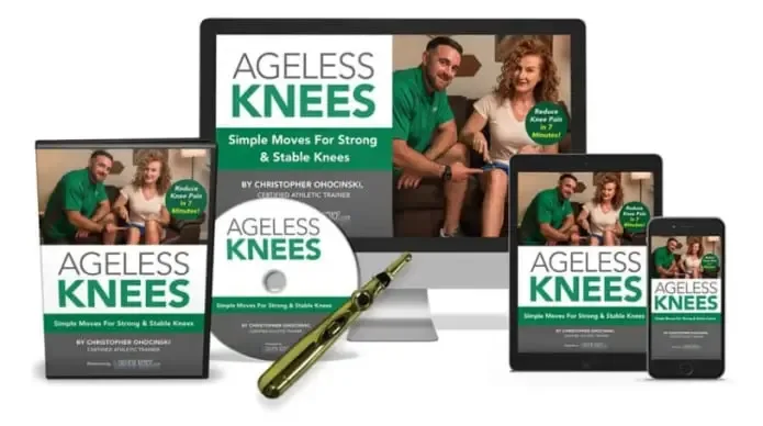 Ageless Knees Reviews - General Fitness & Wellness Supplement Bottle