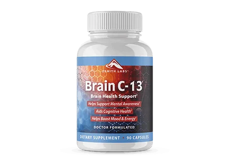 Brain C-13 Reviews - Brain & Cognitive Support Supplement Bottle