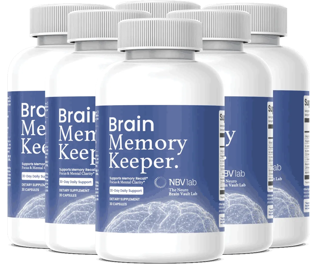 Brain Memory Keeper Reviews - Brain & Cognitive Support Supplement Bottle