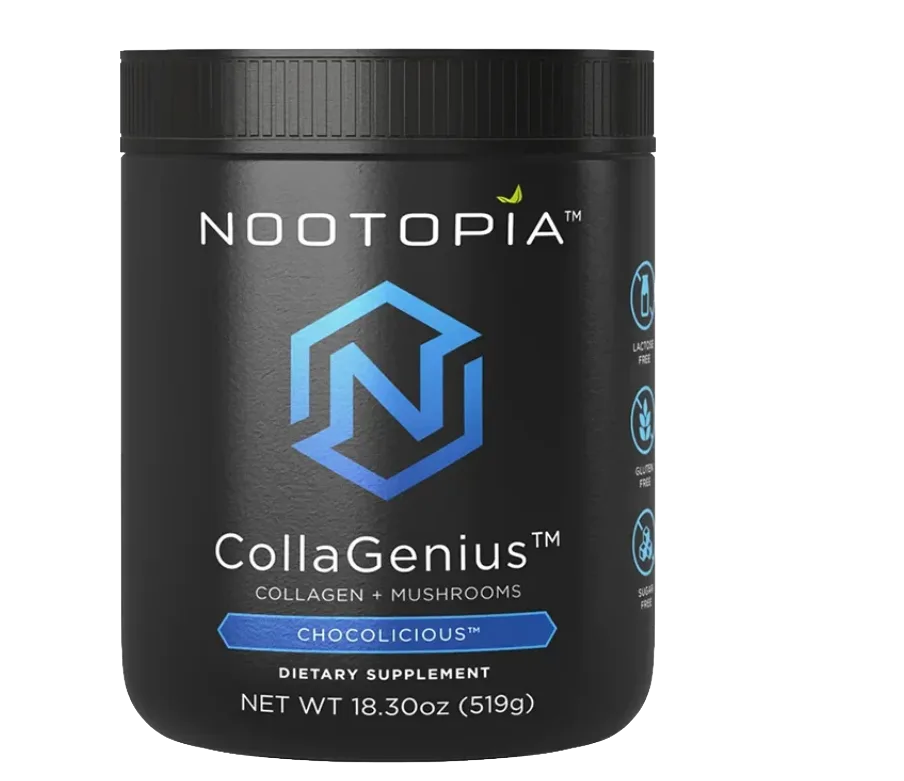 CollaGenius Reviews - Skin Health & Anti-Aging Supplement Bottle