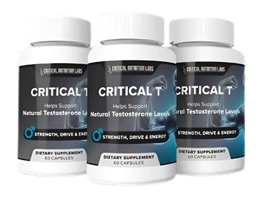 Critical T Reviews - Supplement Bottle