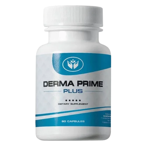 Derma Prime Reviews - Skin Health & Anti-Aging Supplement Bottle