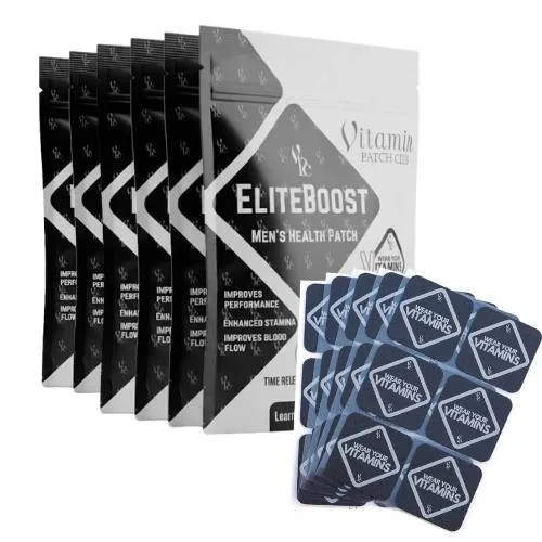 EliteBoost Men's Patch Reviews - Supplement Bottle