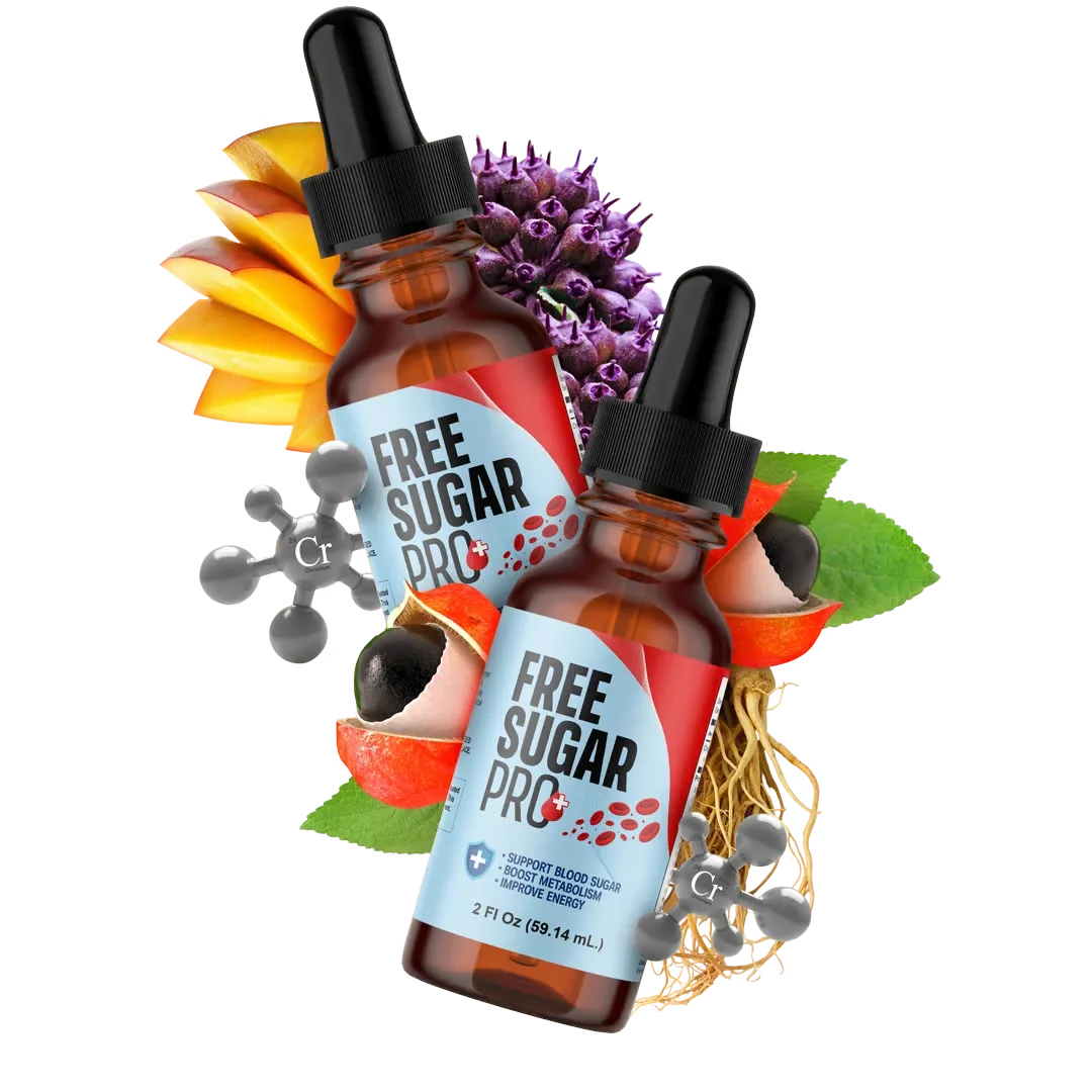 Free Sugar Pro Reviews - Blood Sugar Management Supplement Bottle