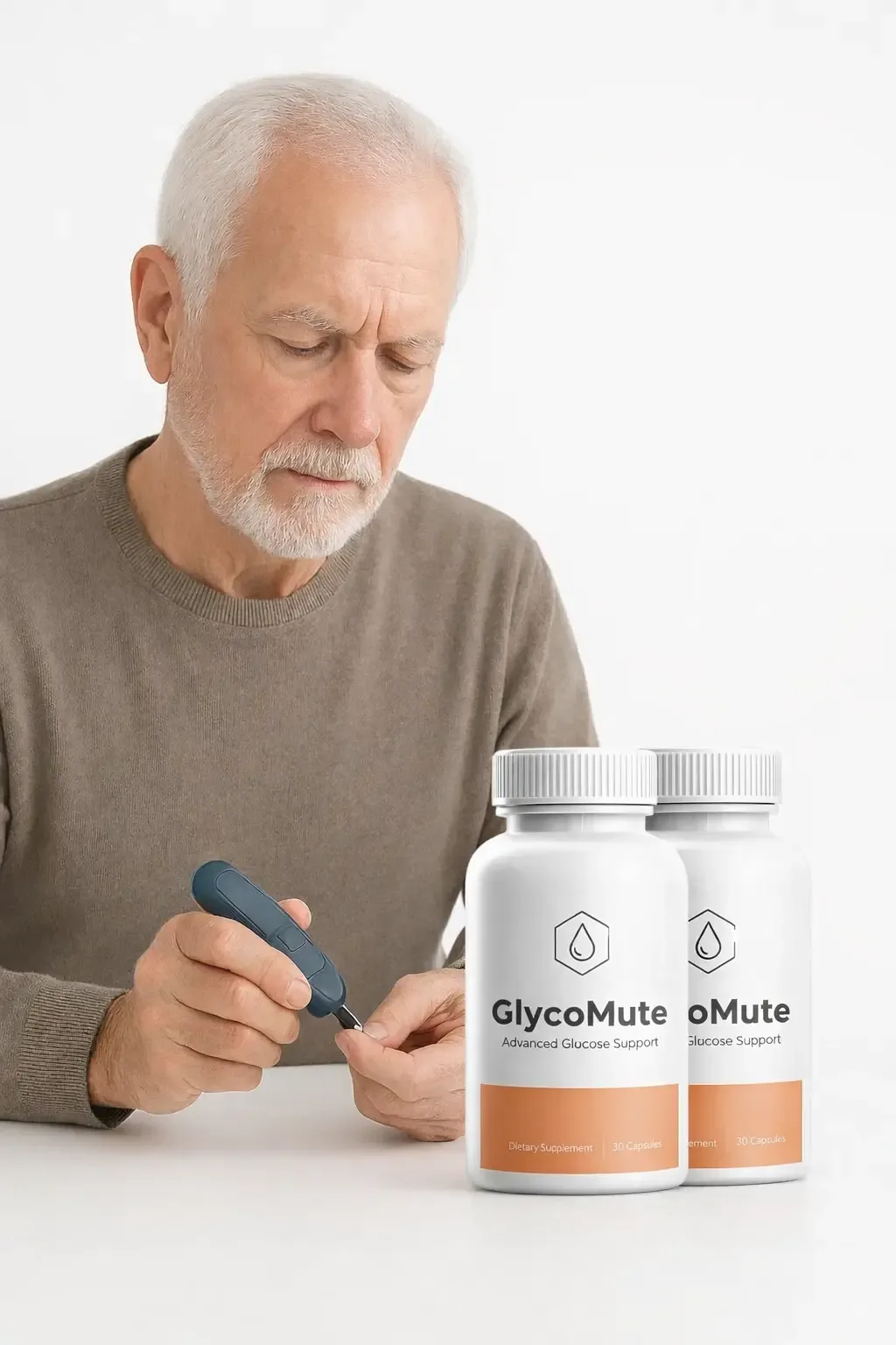 Glycomute Reviews - Supplement Bottle