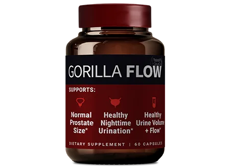 Gorilla Flow supplement bottle