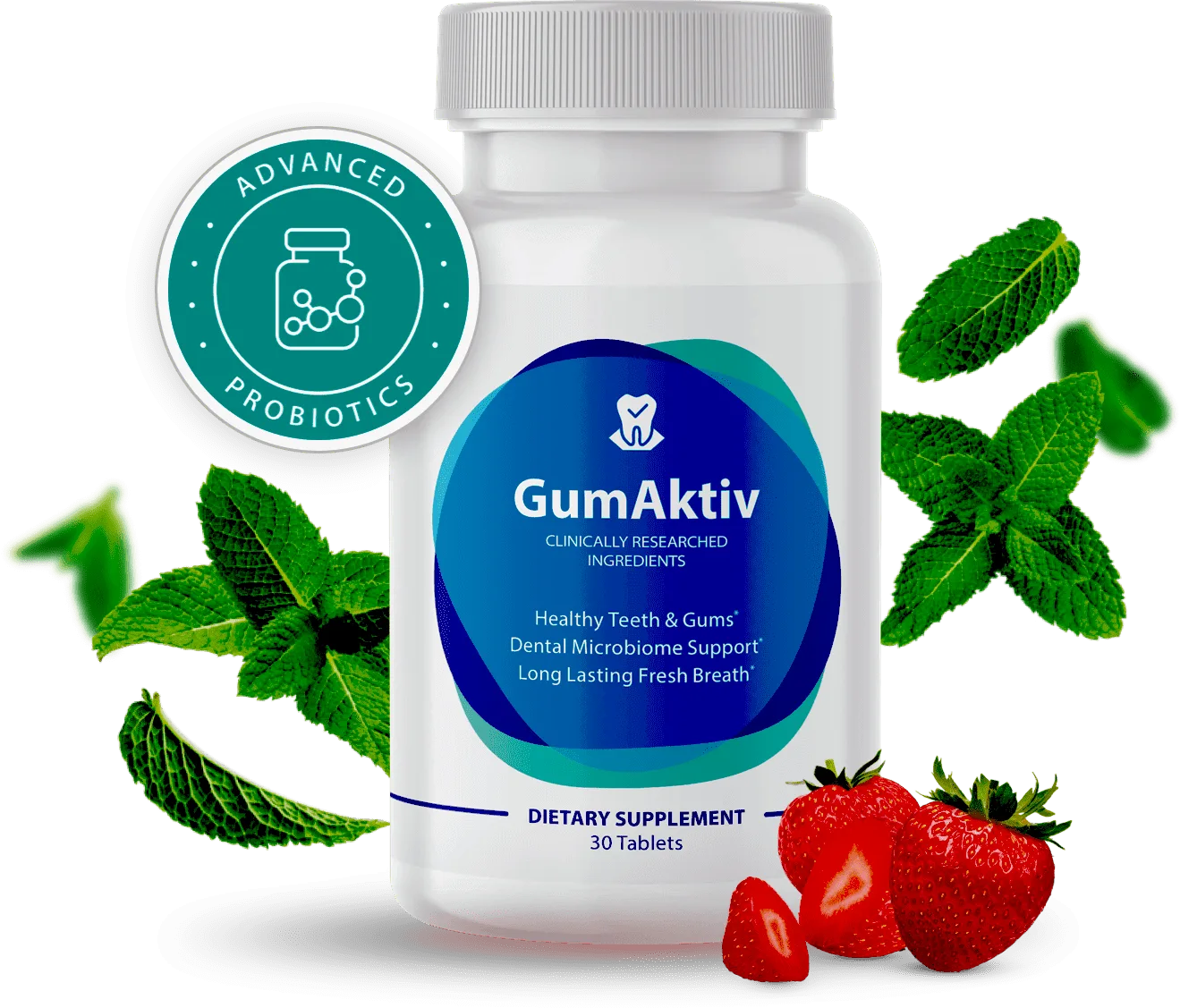 GumAktiv Reviews - Supplement Bottle