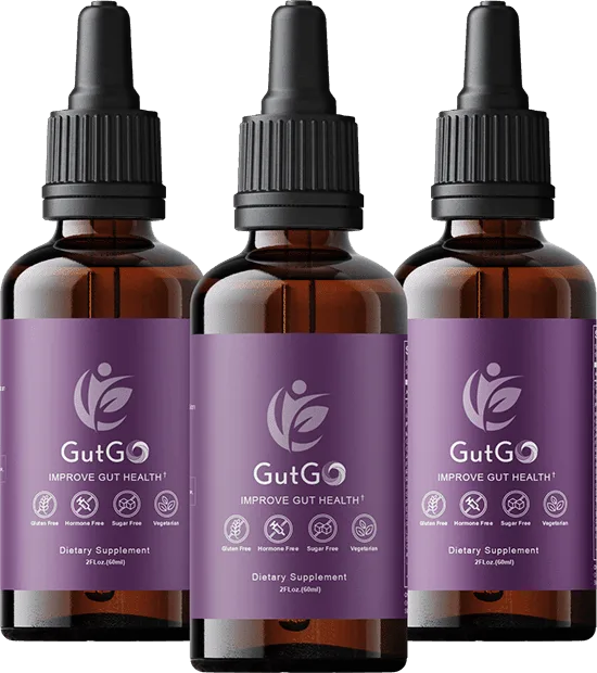 Gut Go Reviews - Gut Health & Digestion Supplement Bottle
