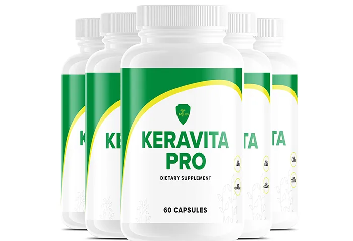 Keravita Pro Reviews - Toenail Fungus Solutions Supplement Bottle