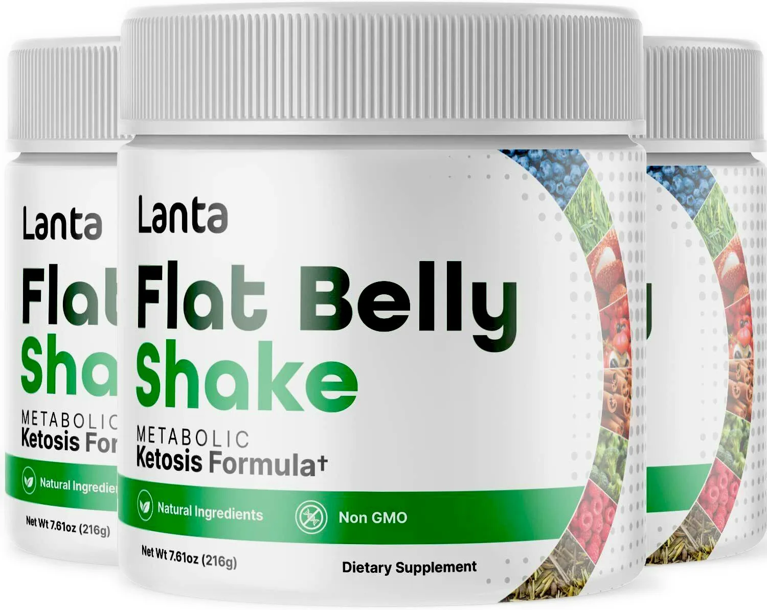 Lanta Flat Belly Shake Reviews - Supplement Bottle