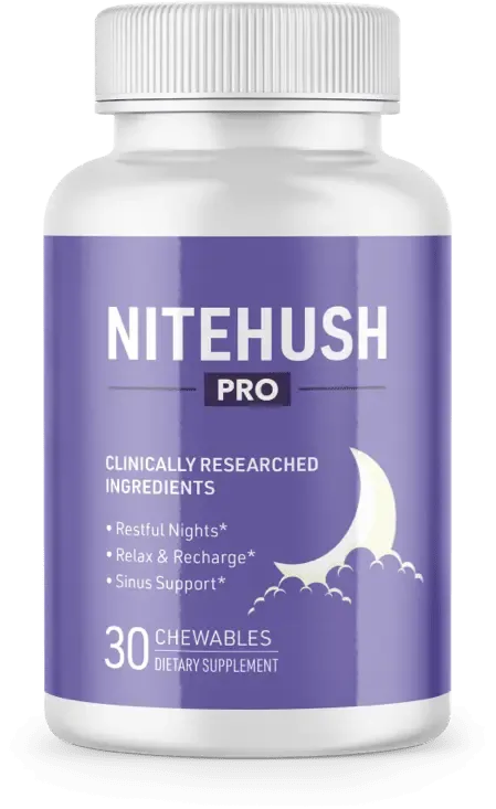Nitehush Pro Reviews - Supplement Bottle