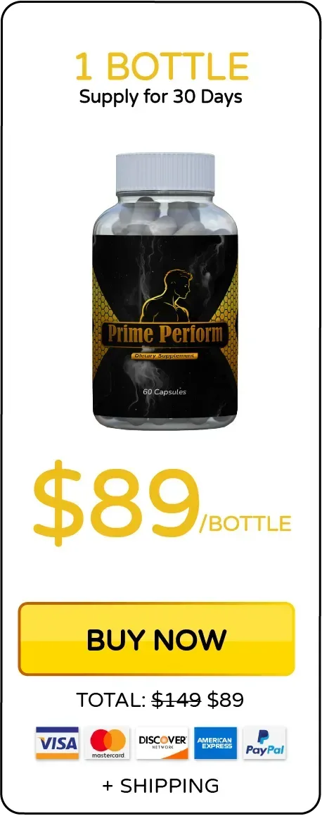 Prime Perform Reviews - Supplement Bottle