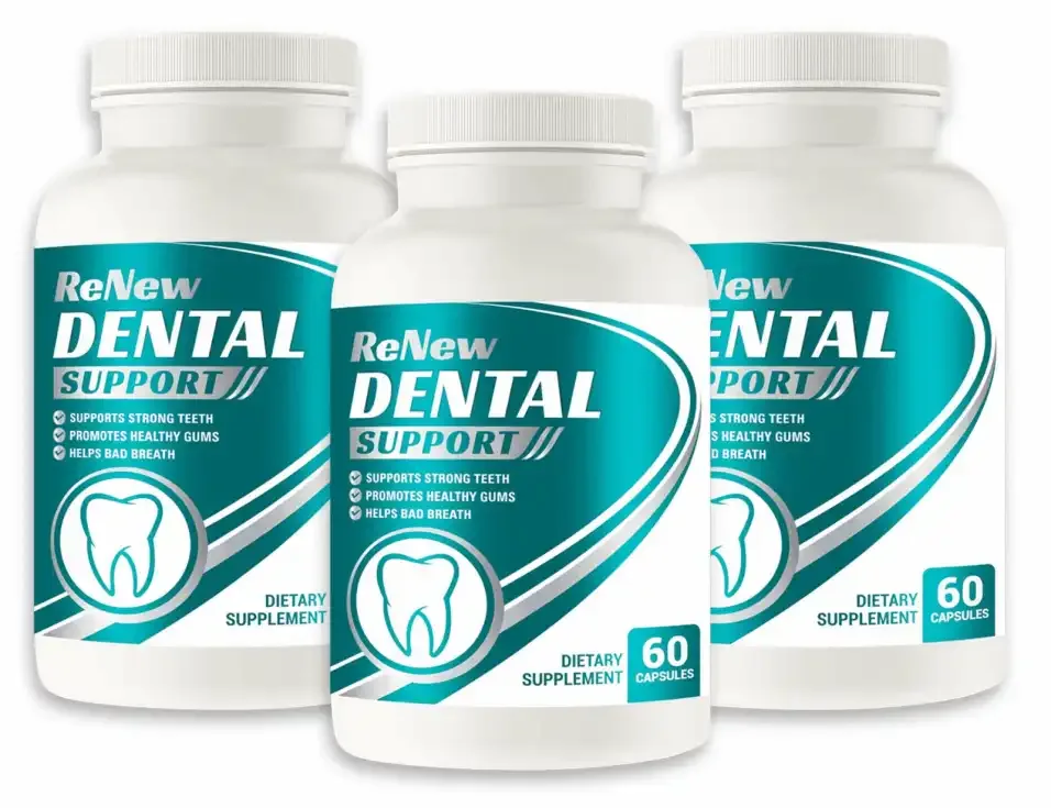 Renew Dental Support Reviews - Supplement Bottle