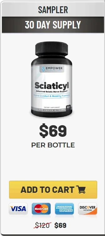 Sciaticyl Reviews - Supplement Bottle