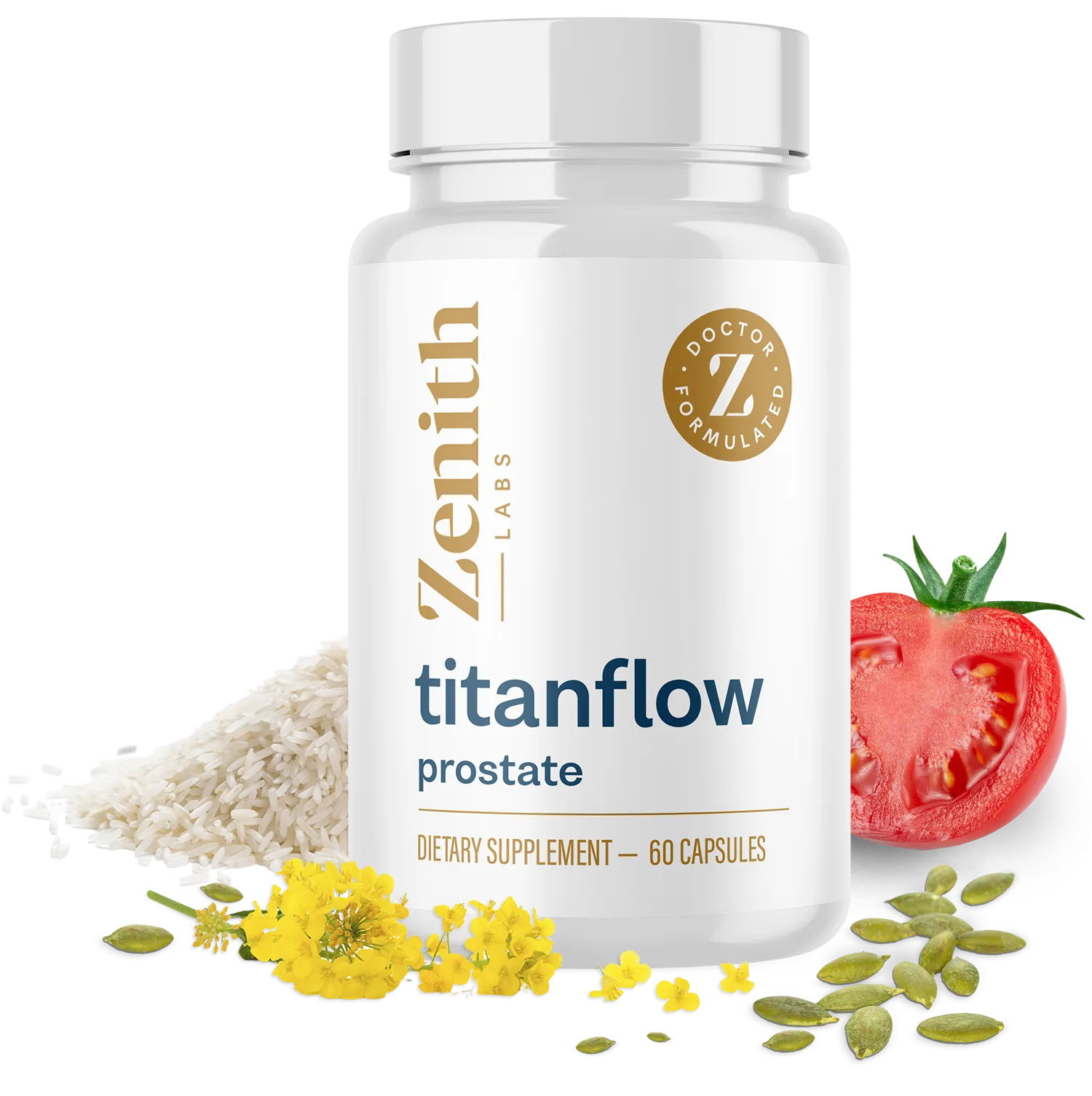 Titanflow Reviews - Supplement Bottle