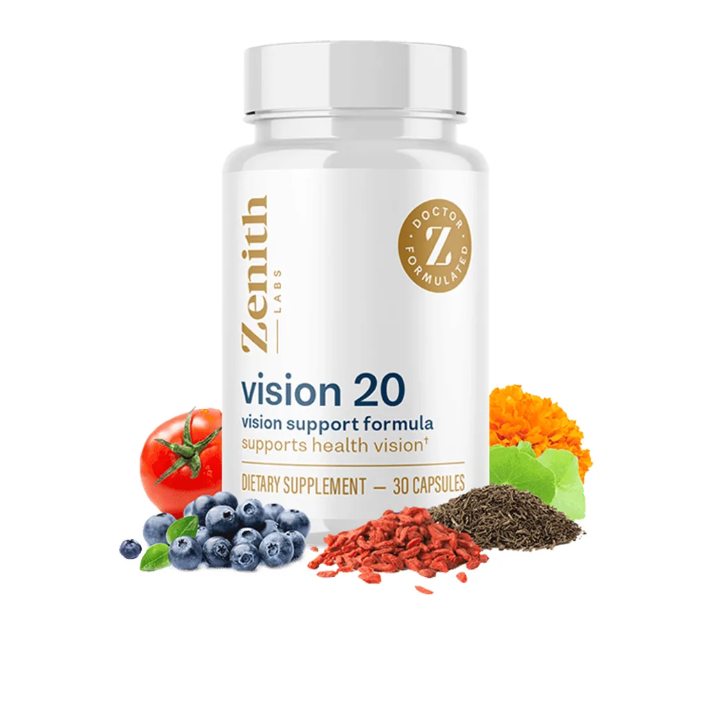 Vision 20 Reviews - Supplement Bottle